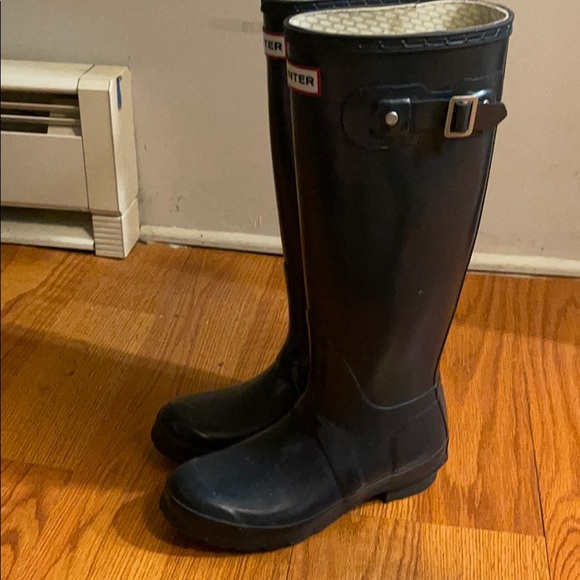 Hunter rain tall boots - Picture 2 of 8